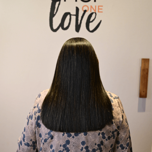 Hair texture( keratin straightening)